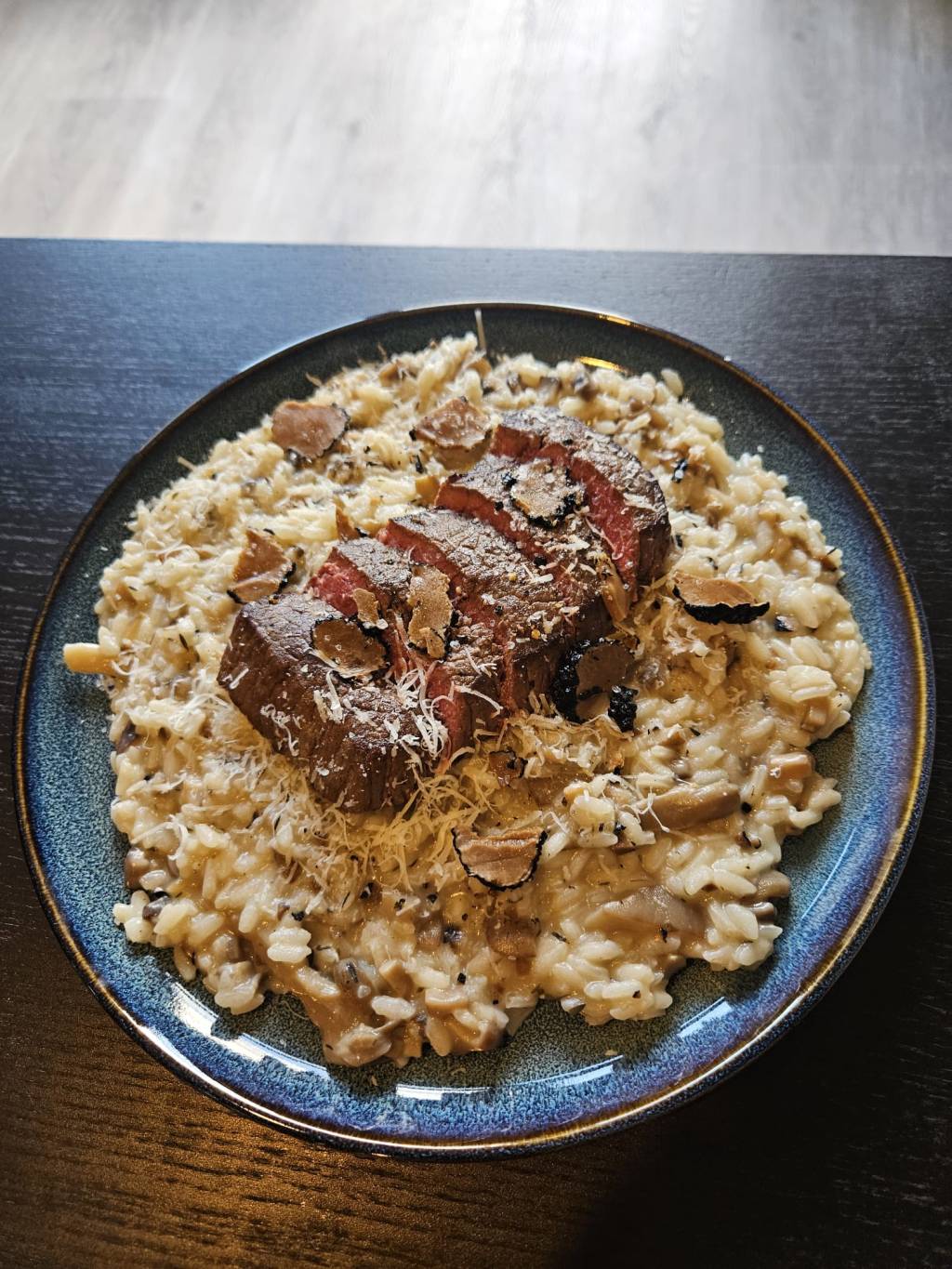 Luxe truffel risotto